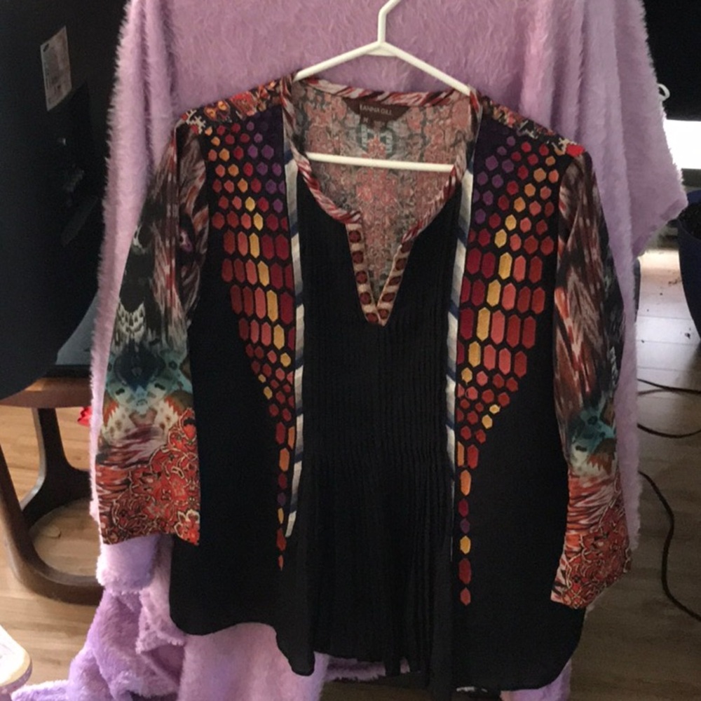Ranna Gill pleated blouse - Picture 5 of 11